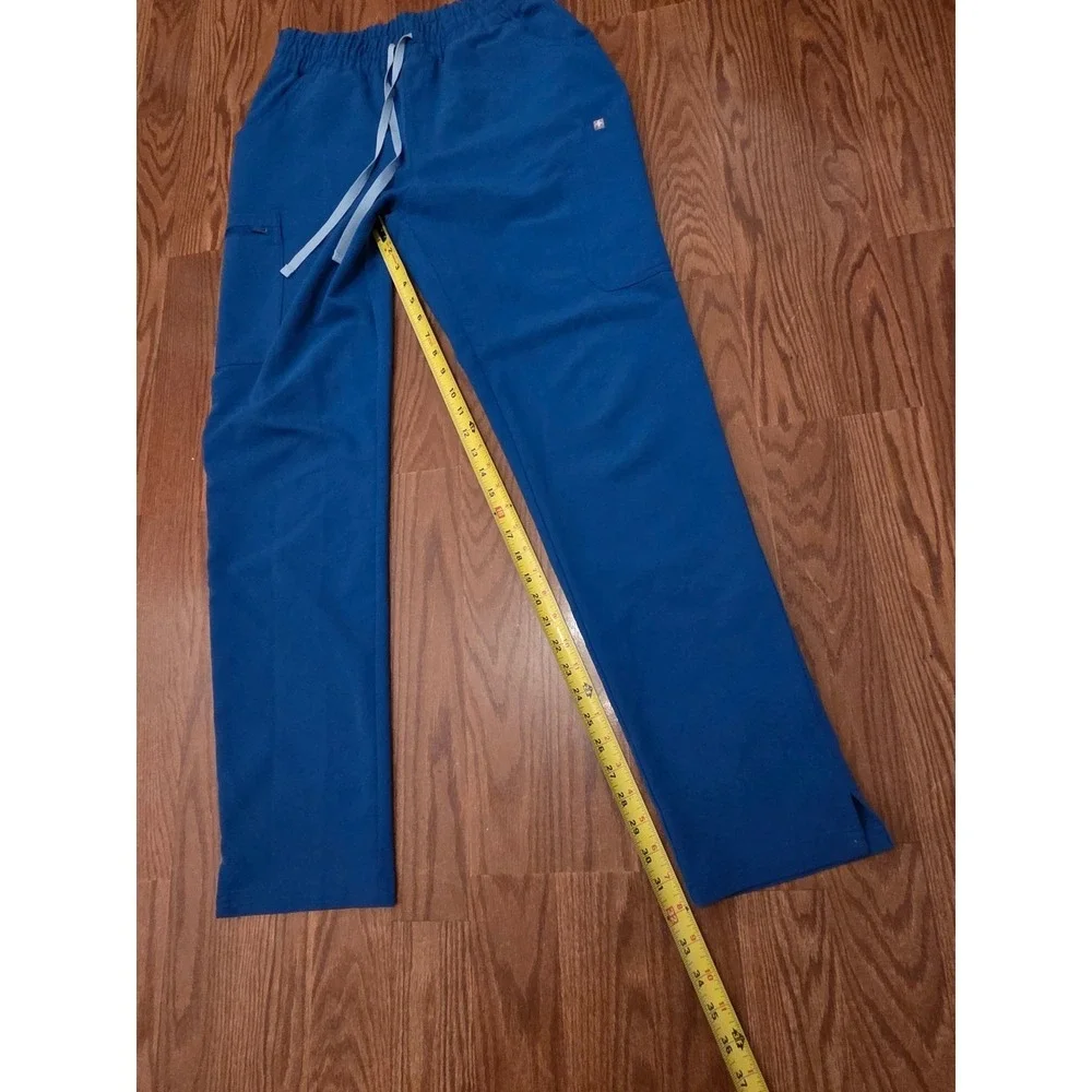 FIGS Technical Collection Blue‎ Cargo Scrub Pants Women's M/T